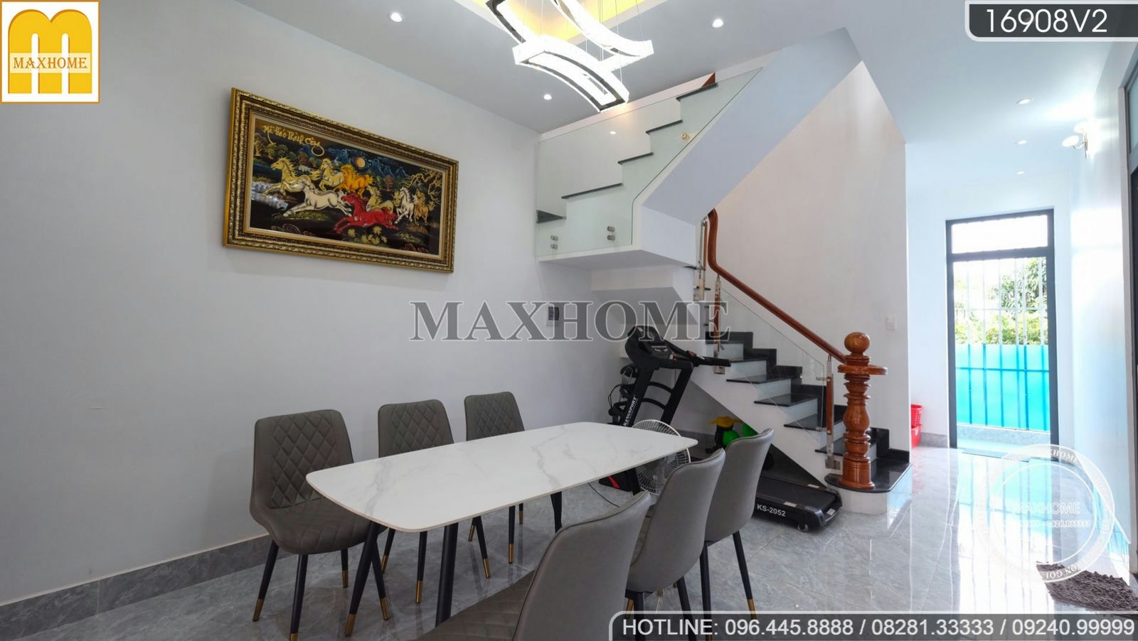 Trọn bộ nội thất hiện đại cực đẹp do Maxhome thi công tại Bình Phước