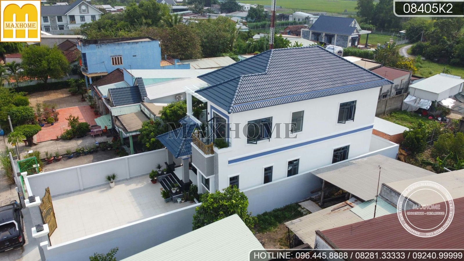 Về Củ Chi tham quan thực tế mẫu nhà mái Nhật 2 tầng đẹp hơn tranh vẽ I MH01593