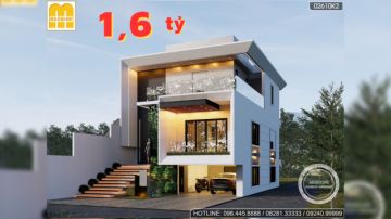 Siêu phẩm nhà hiện đại 3 tầng HOT nhất Hưng Yên – Thiết kế mới 2024 | MH02788