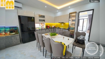 Thiết kế nội thất nhà phố kết hợp với kinh doanh cực hiện đại tại Vĩnh Phúc | MH02576