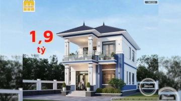 Giải pháp thiết kế nhà ở 2 tầng 5 phòng ngủ cho gia đình nhiều thế hệ | MH04776