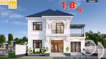 Ngắm nhìn vẻ đẹp sang trọng, cuốn hút của ngôi nhà 2 tầng mái Nhật tân cổ tại Bắc Giang | MH04771