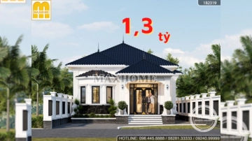 Say đắm trước vẻ đẹp sang trọng, lôi cuốn của nhà cấp 4 mái Nhật tân cổ điển | MH04659