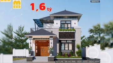 Ngôi nhà 2 tầng mái Nhật 3 phòng ngủ giá rẻ không nên bỏ qua | MH02358