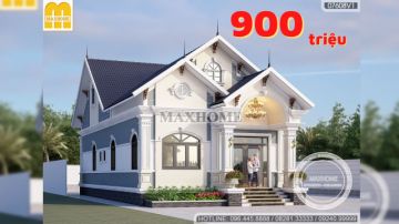 TINH GỌN và SANG TRỌNG với mẫu nhà mái Thái giá chỉ từ 900 triệu | MH01952